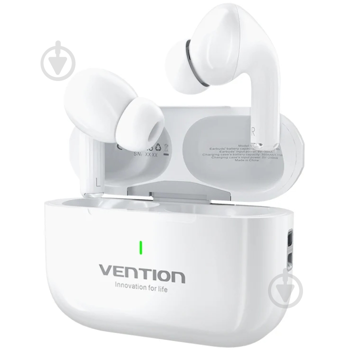 Наушники Vention Elf Earbuds ECHO LITE E11 white (NBVW0) - фото 2