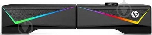 Акустическая система HP DHE-6005 USB LED RGB 2.0 black 6 Вт - фото 3