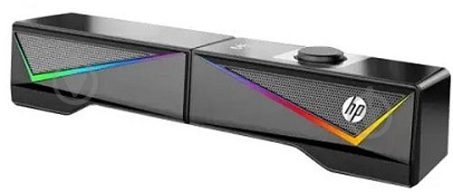 Акустическая система HP DHE-6005 USB LED RGB 2.0 black 6 Вт - фото 4