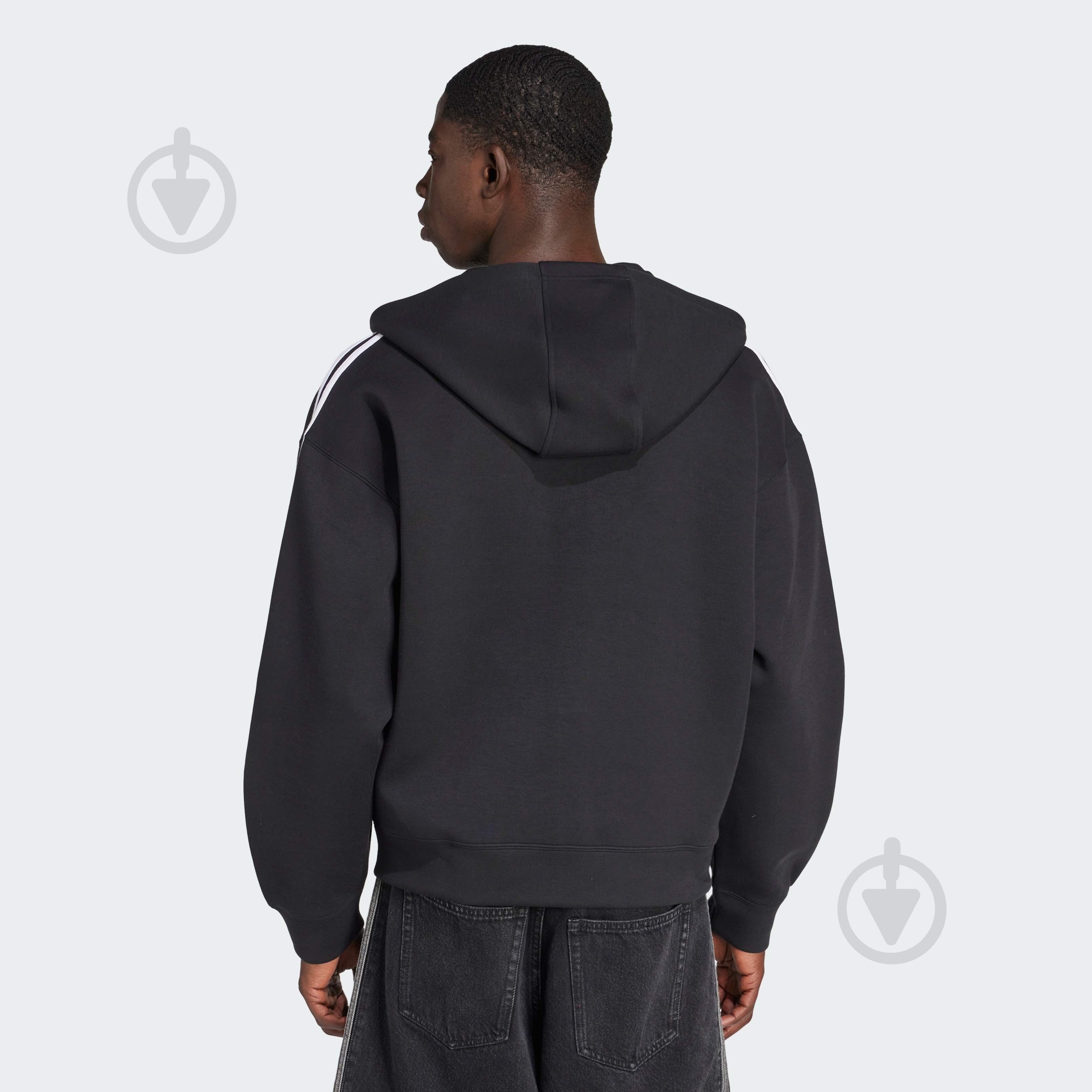 ᐉ Джемпер Adidas SPACER HOODIE JX1507 р.2XL чорний • Краща ціна в