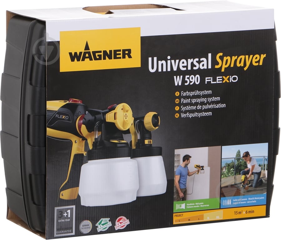 Краскораспылитель Wagner Краскопульт Wagner W590 Flexio 2361538 - фото 4