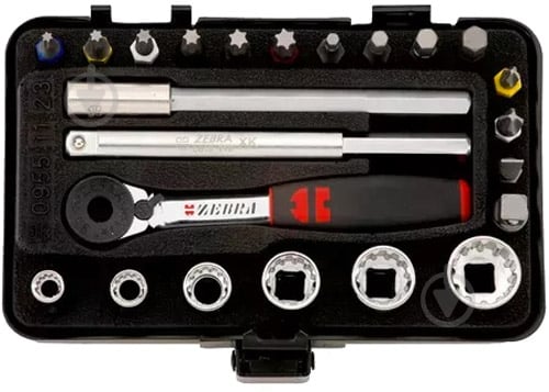 Набор ручного инструмента WURTH Multi 1/4 23 шт. 09651123 - фото 1