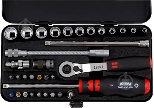 Набор ручного инструмента WURTH Multi 1/4 34 шт. 096501434 - фото 1 Набор ручного инструмента WURTH Multi 1/4 34 шт. 096501434 - фото 1