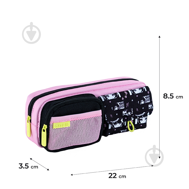 Пенал 2701-5 KITE розовый - фото 2