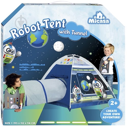 Палатка с тоннелем Five Stars Робот 404-18 - фото 1 Палатка с тоннелем Five Stars Робот 404-18 - фото 1