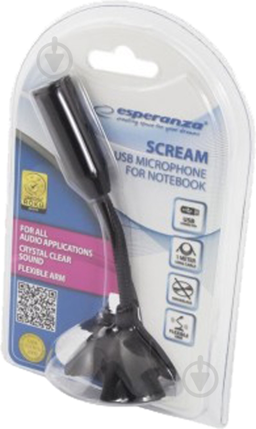 Микрофон Esperanza USB Scream - фото 3 Микрофон Esperanza USB Scream - фото 3