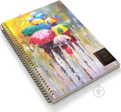 Блокнот Зонтики В4 120 лист. 1B1761 Аркуш - фото 1 Блокнот Зонтики В4 120 лист. 1B1761 Аркуш - фото 1