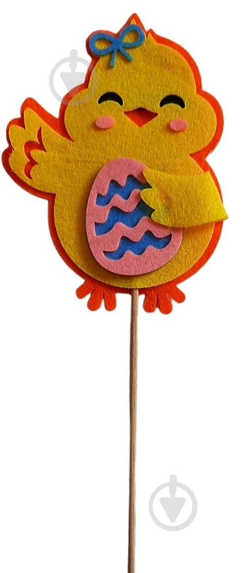 Сувенир пасхальный АпліКраплі Топпер Ципленок - фото 1