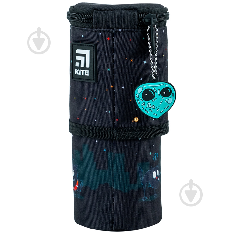 Пенал 684-4 Midnight UFO KITE черный - фото 3