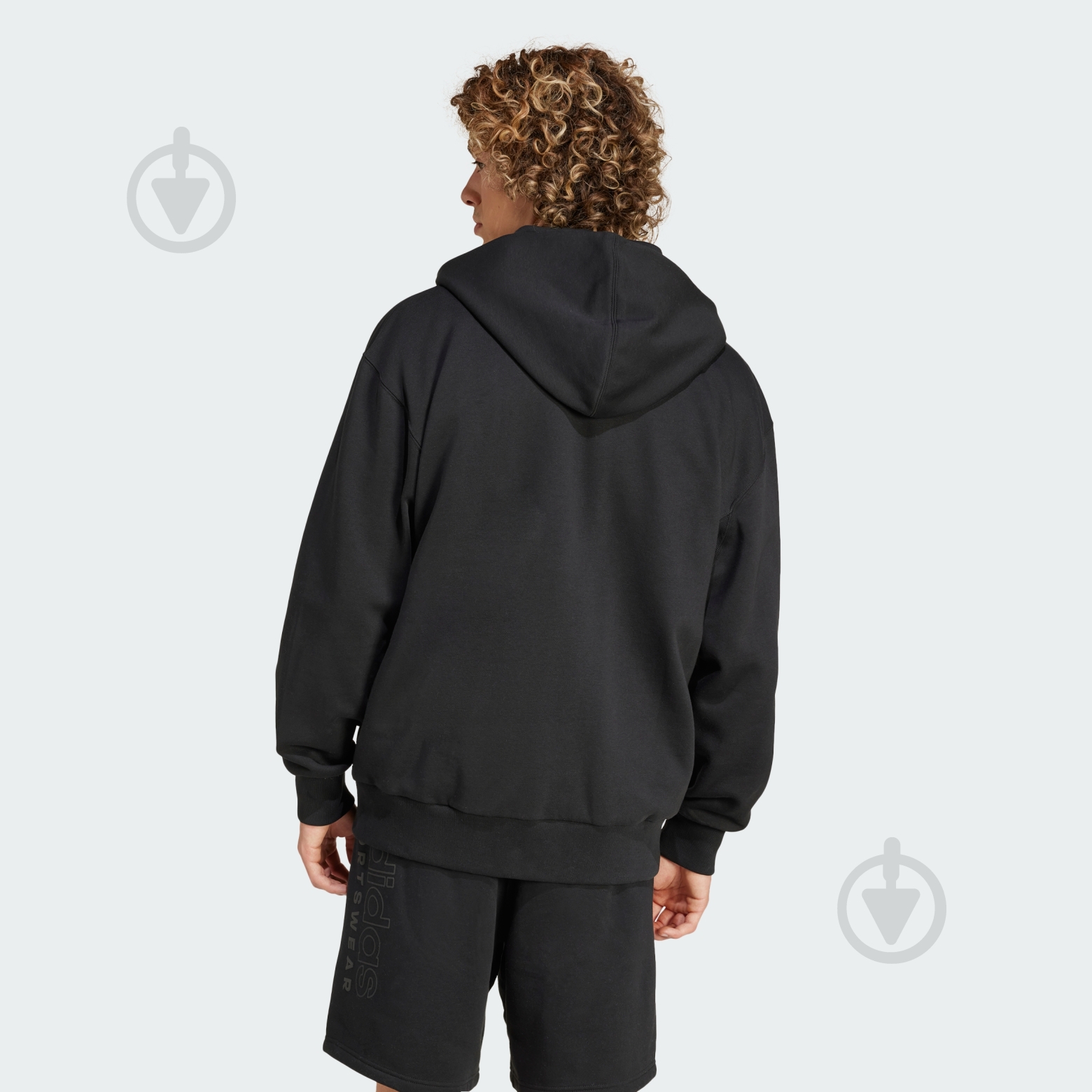 Джемпер Adidas M A SZN FL FZ IX1249 р.3XL чорний - фото 2