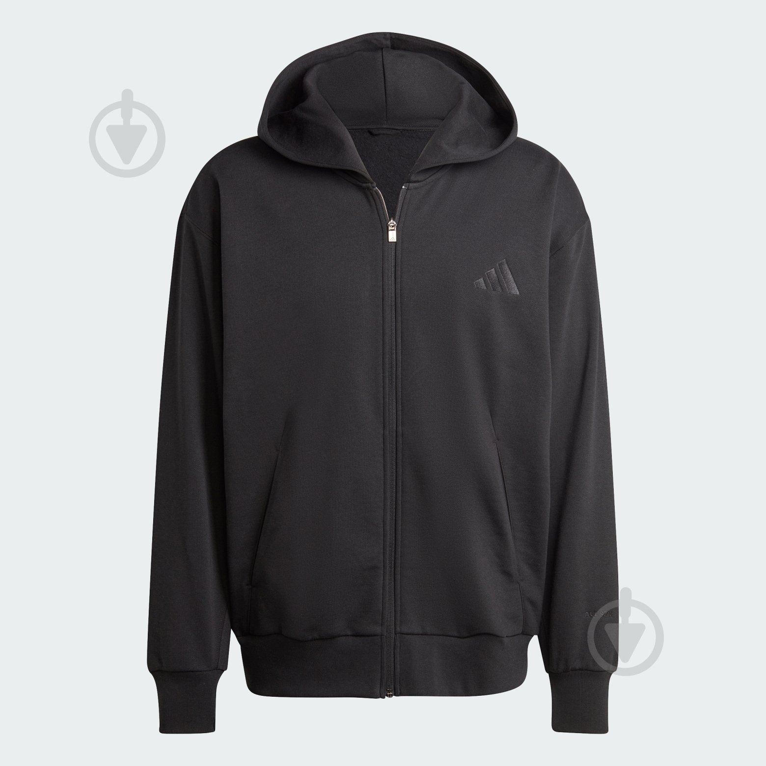 Джемпер Adidas M A SZN FL FZ IX1249 р.3XL чорний - фото 6