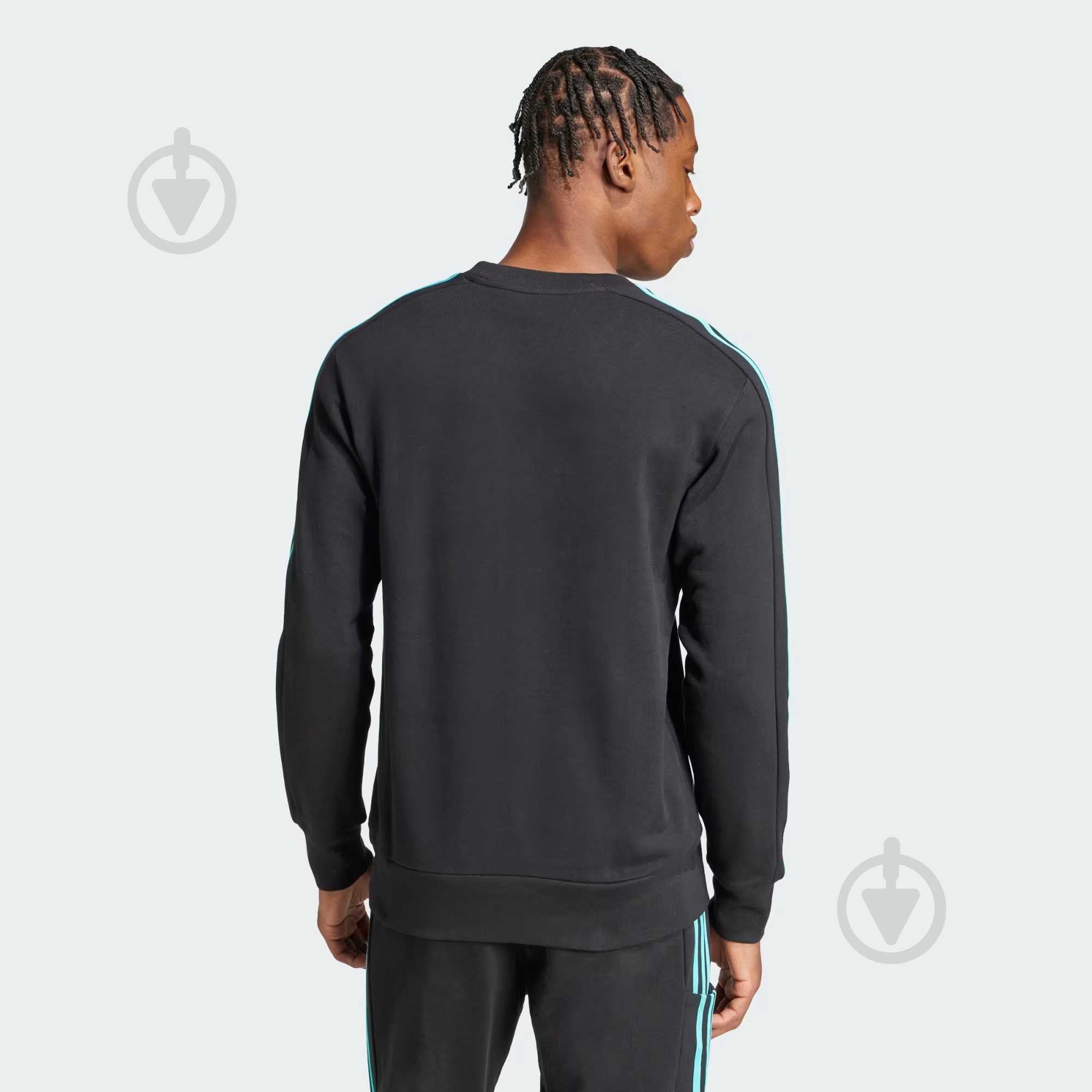 Світшот Adidas MER DNA SWTTP M JV5427 р.3XL чорний - фото 2 Світшот Adidas MER DNA SWTTP M JV5427 р.3XL чорний - фото 2