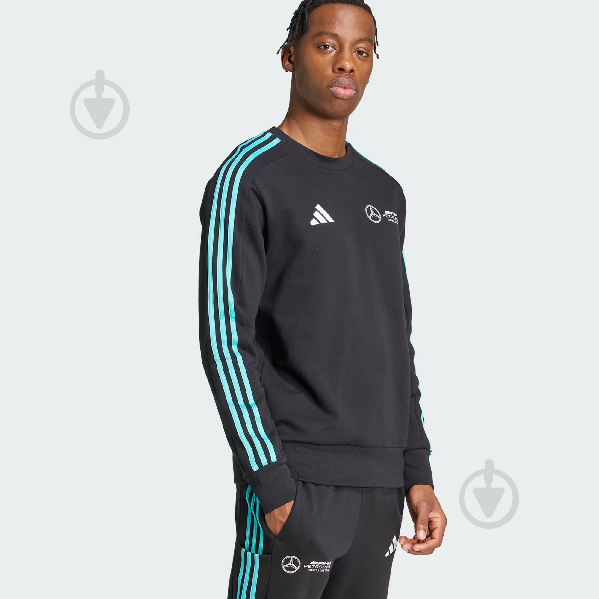 Світшот Adidas MER DNA SWTTP M JV5427 р.3XL чорний - фото 3 Світшот Adidas MER DNA SWTTP M JV5427 р.3XL чорний - фото 3