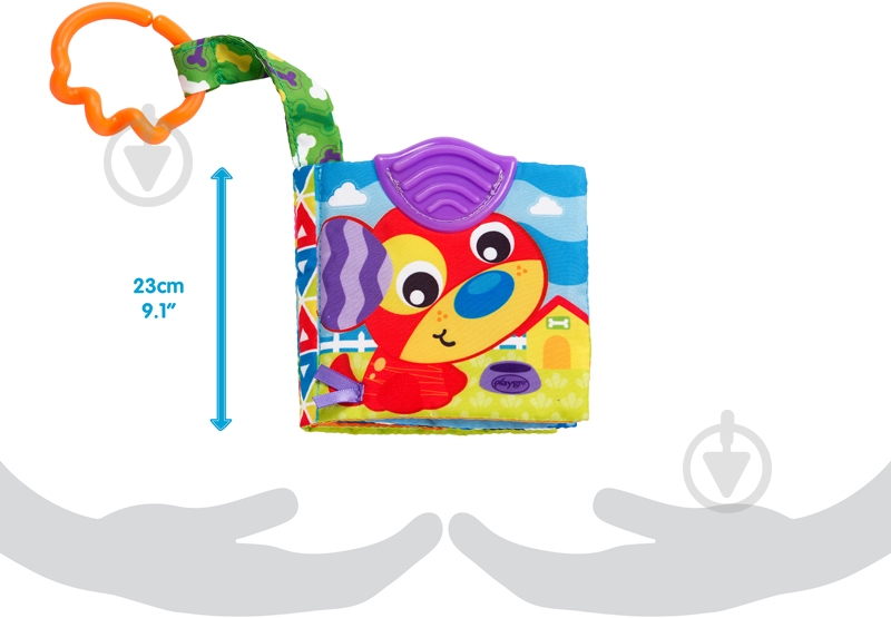 Книжка-прорезыватель Playgro День на ферме 71 032 - фото 4 Книжка-прорезыватель Playgro День на ферме 71 032 - фото 4