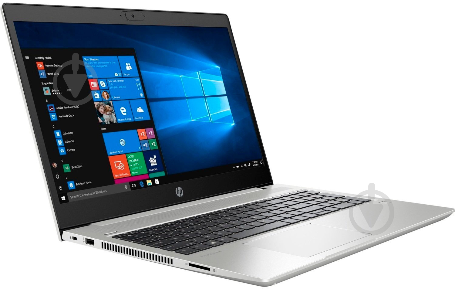 Ноутбук HP ProBook 450 G7 15,6" (8VU78EA) silver - фото 2 Ноутбук HP ProBook 450 G7 15,6" (8VU78EA) silver - фото 2
