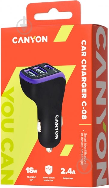 Зарядное устройство Canyon CNE-CCA08PU - фото 3