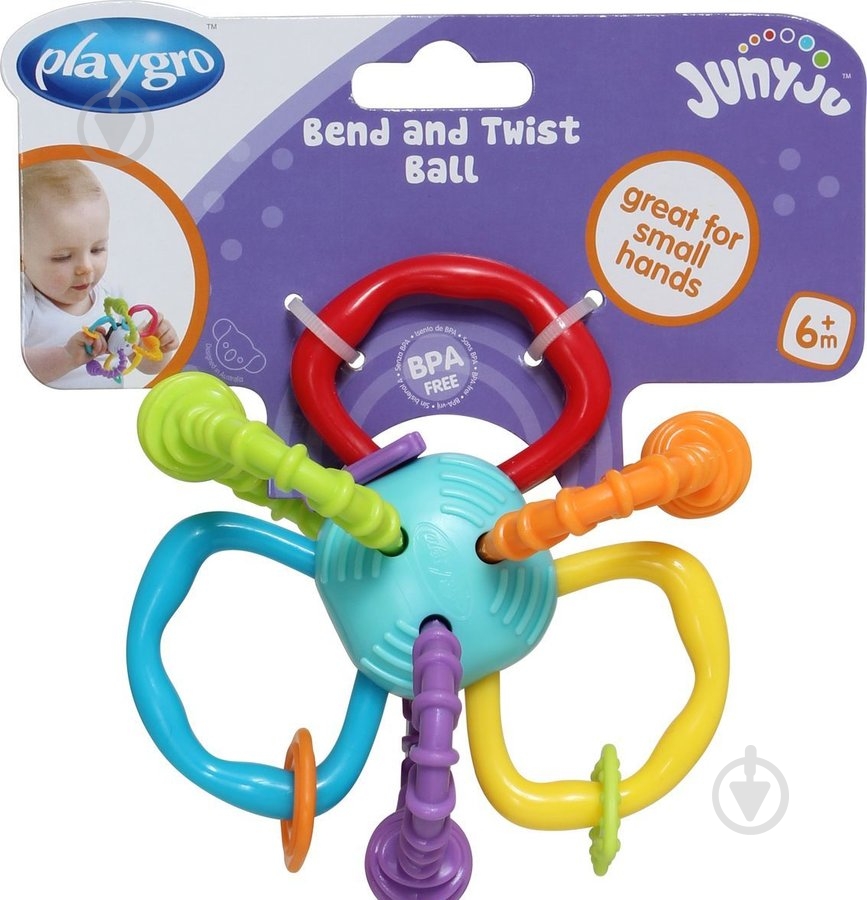 Прорізувач Playgro Гнучкий м'ячик 25 235 - фото 2
