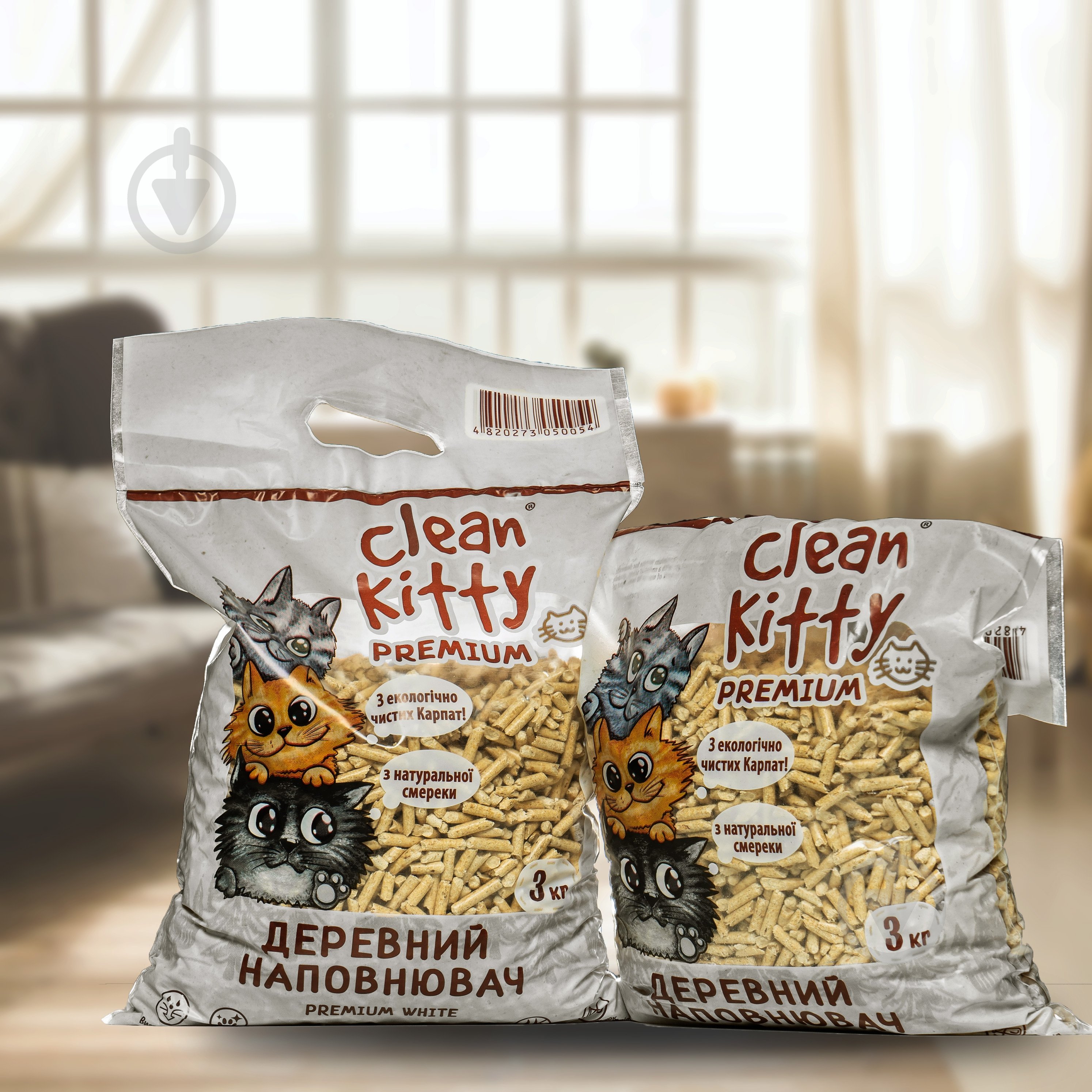 Наполнитель для кошачьего туалета Clean Kitty из натуральной ели 3 кг - фото 2 Наполнитель для кошачьего туалета Clean Kitty из натуральной ели 3 кг - фото 2