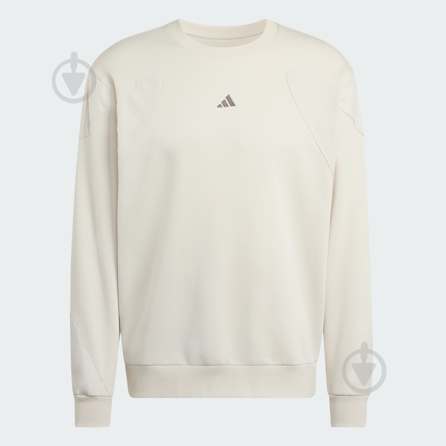 Світшот Adidas M Fn Crewneck JV8020 р.L бежевий - фото 6 Світшот Adidas M Fn Crewneck JV8020 р.L бежевий - фото 6