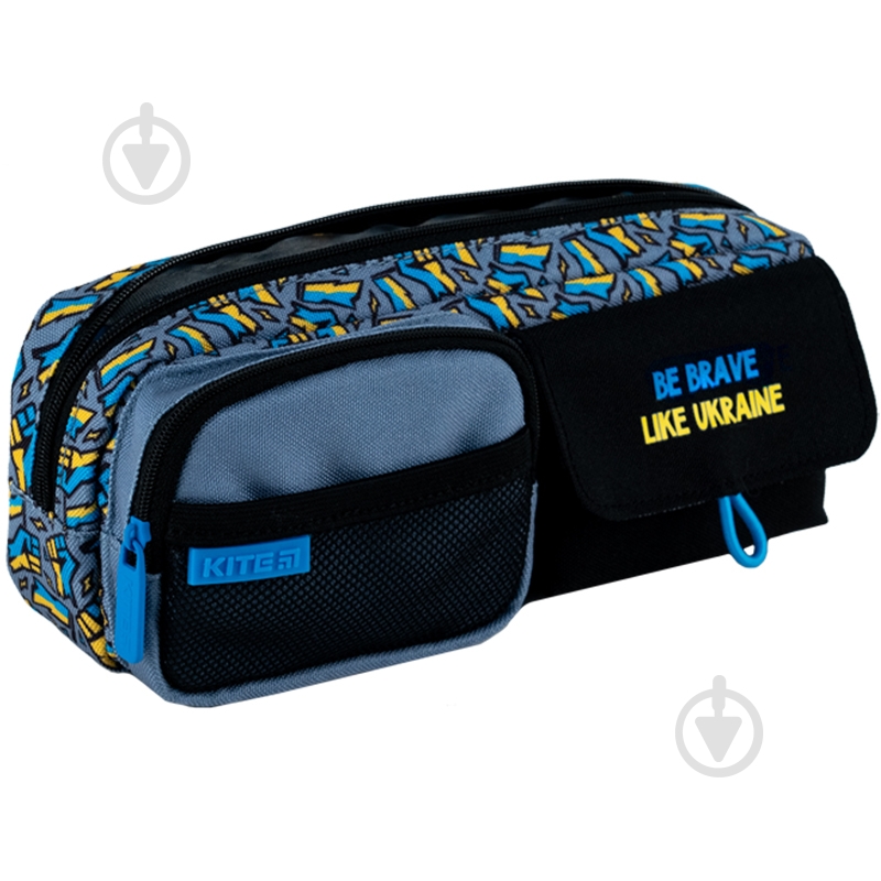 Пенал 2701-2 KITE голубой - фото 4 Пенал 2701-2 KITE голубой - фото 4