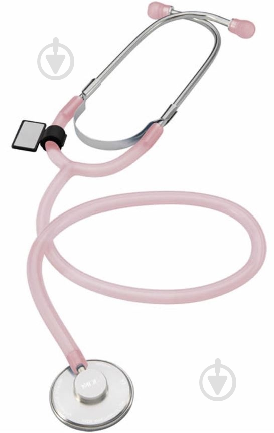 Стетоскоп MDF с одной головкой розовый полупрозрачный 727-ICO - фото 1 Стетоскоп MDF с одной головкой розовый полупрозрачный 727-ICO - фото 1