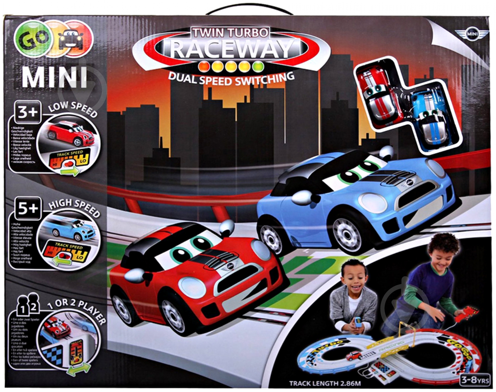 Трек Golden Bear 2 машинки 597 - фото 2