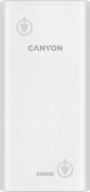 Повербанк Canyon PB-2001 20000 mAh white (CNE-CPB2001W) - фото 2