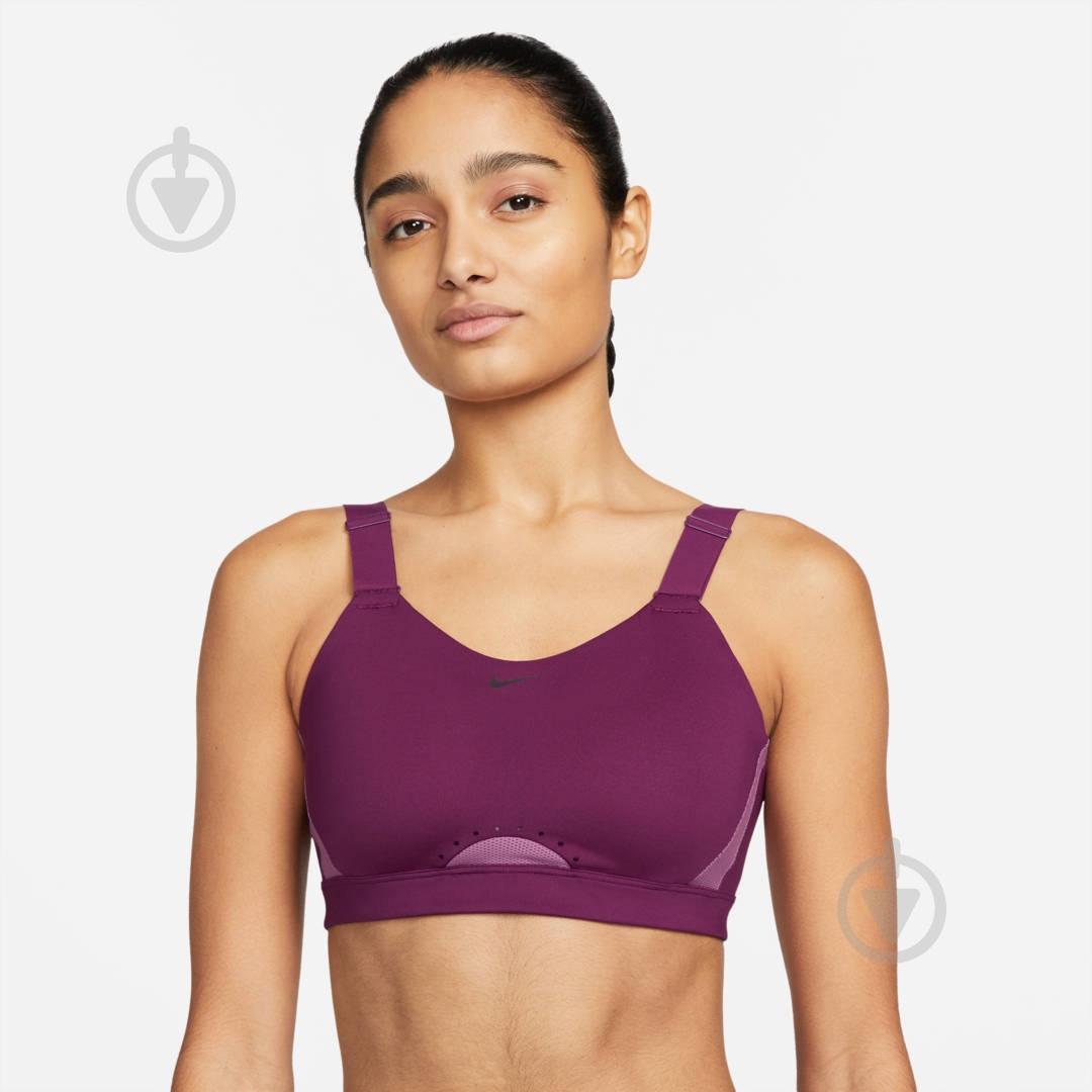 Бра Nike W NK DF ALPHA HS BRA DD0430-610 р.L C-E розовый - фото 1