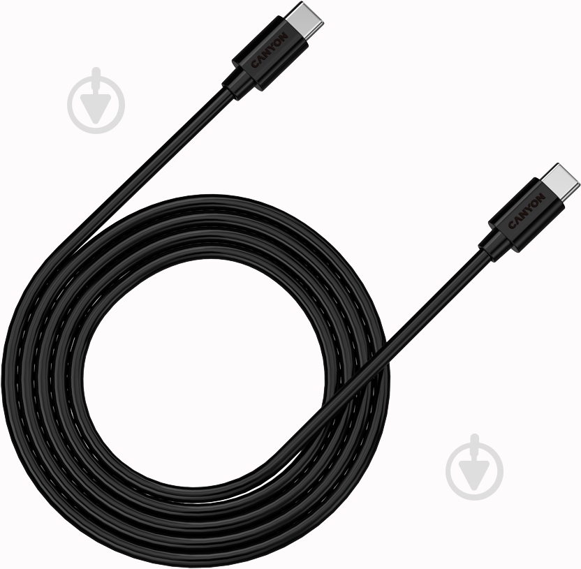 Кабель Canyon USB-C — USB-C C-12 2 м black (CNS-USBC12B) - фото 5