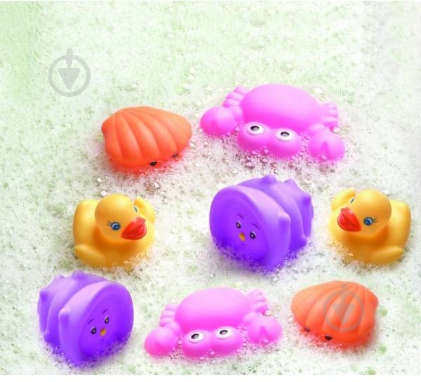 Игрушка-брызгалка Playgro набор 8 шт. для девочек 4 155 - фото 2 Игрушка-брызгалка Playgro набор 8 шт. для девочек 4 155 - фото 2