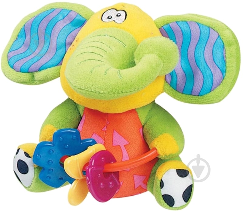 Игрушка Playgro Слоненок с прорезывателями 4 923 - фото 1 Игрушка Playgro Слоненок с прорезывателями 4 923 - фото 1