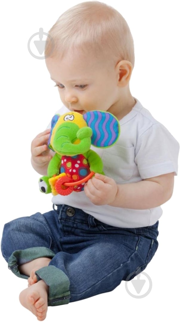 Игрушка Playgro Слоненок с прорезывателями 4 923 - фото 2 Игрушка Playgro Слоненок с прорезывателями 4 923 - фото 2