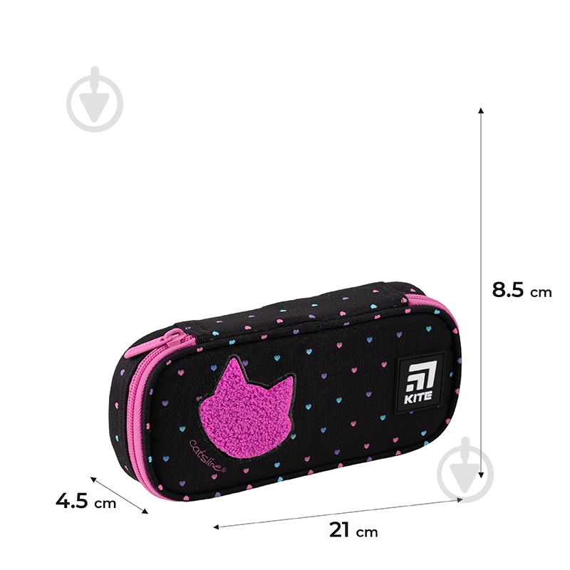 Пенал 662 Catsline KITE черный - фото 2 Пенал 662 Catsline KITE черный - фото 2