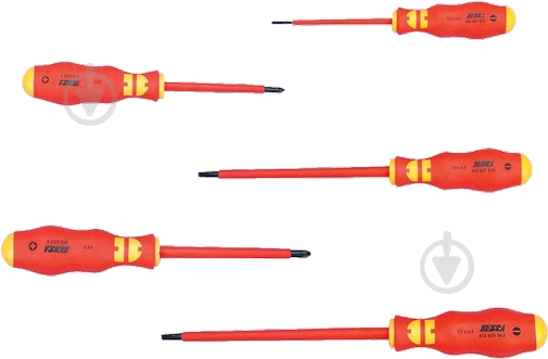 Набор отверток WURTH шлиц и PH VDE 5 шт Zebra 061396325 - фото 1 Набор отверток WURTH шлиц и PH VDE 5 шт Zebra 061396325 - фото 1