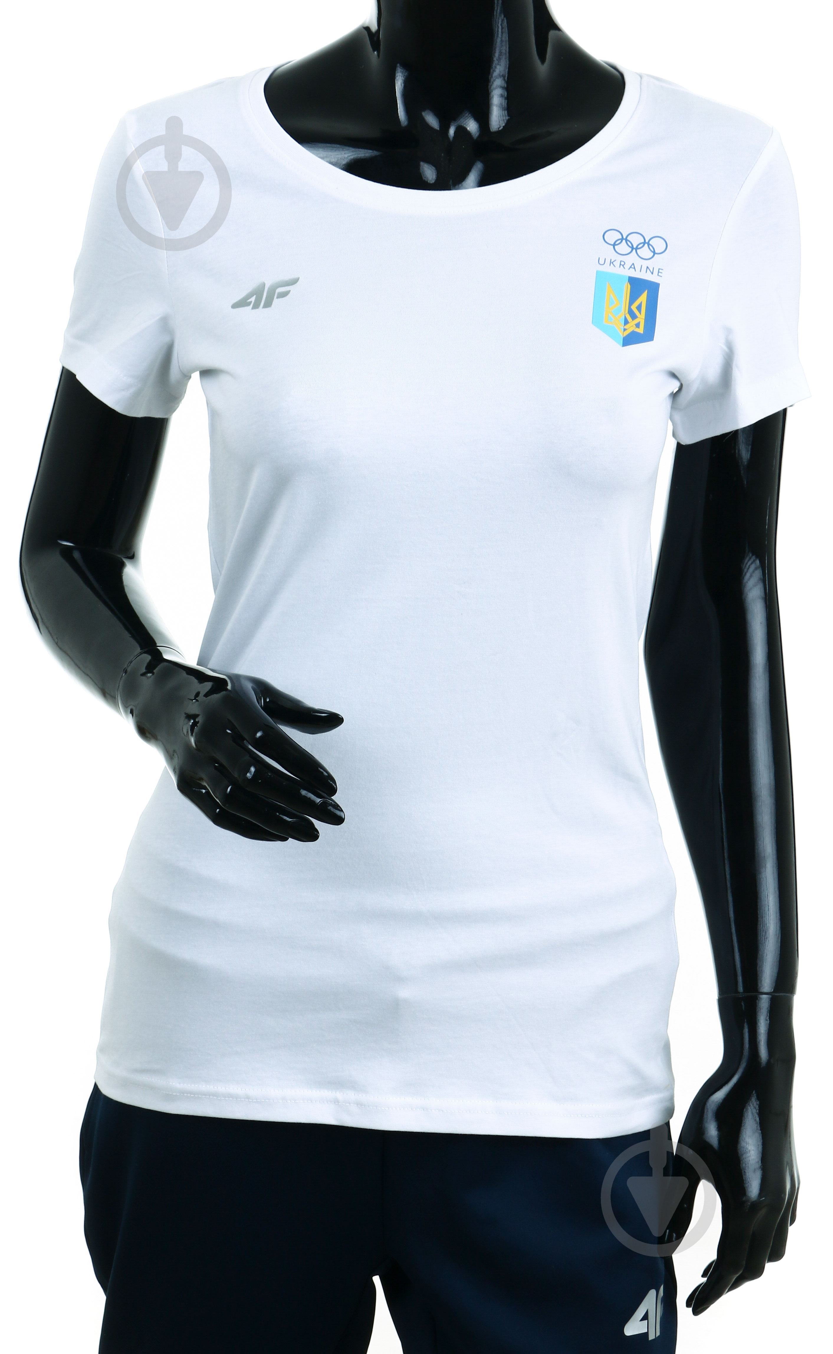 Футболка 4F TSHIRT 4FSSS23TTSHF1942-10S білий - фото 1