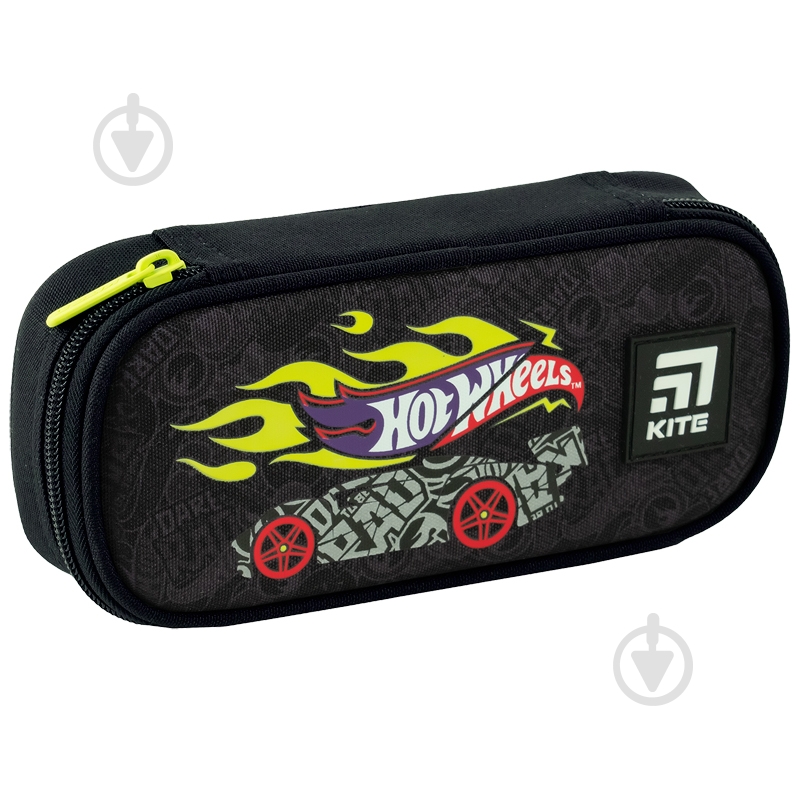 Пенал 662 Hot Wheels KITE черный - фото 3
