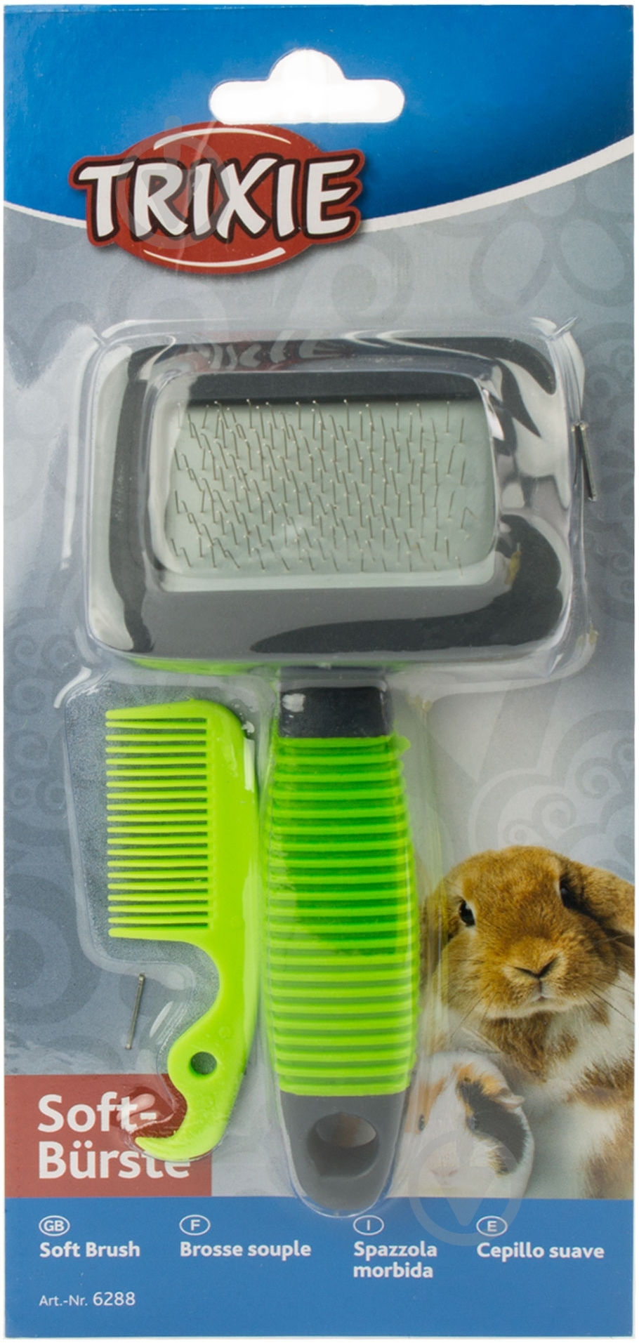 Пуходерка TRIXIE с расческой для грызунов - фото 3 Пуходерка TRIXIE с расческой для грызунов - фото 3