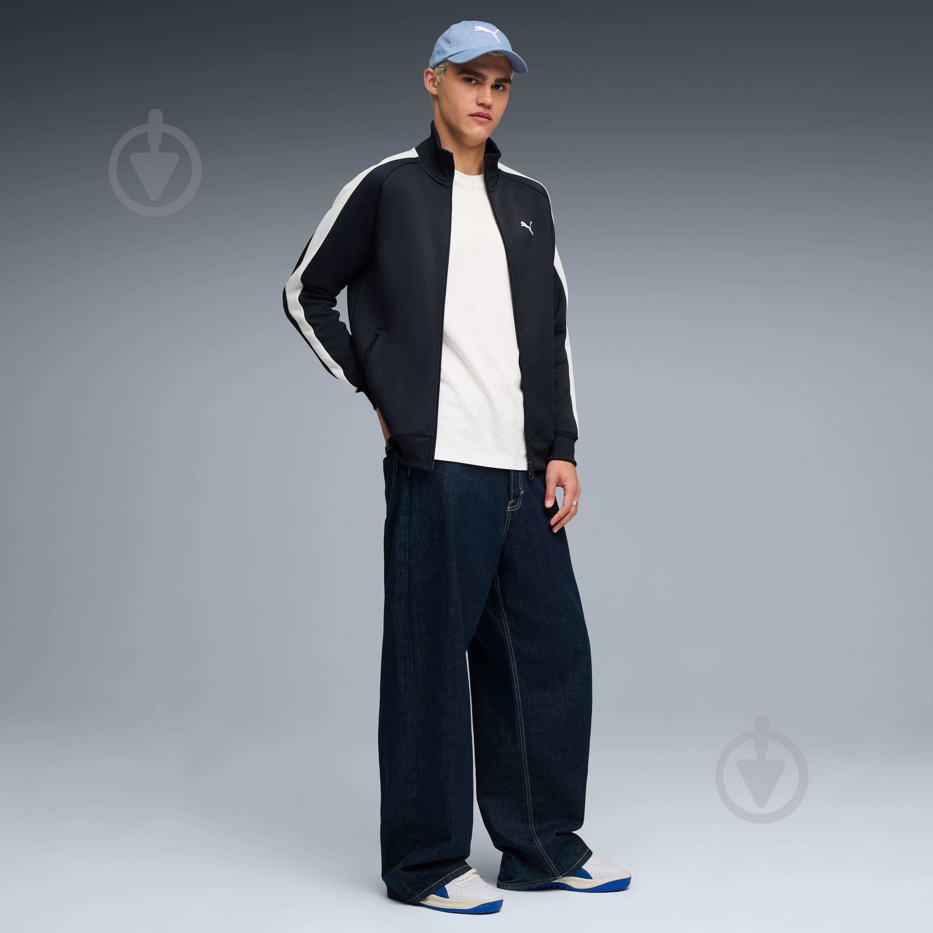 Джемпер Puma T7 ALWAYS ON Track Jacket DK 62958716 р.L синій - фото 3 Джемпер Puma T7 ALWAYS ON Track Jacket DK 62958716 р.L синій - фото 3