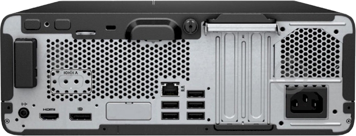 Неттоп HP ProDesk 400 G7 SFF (11M57EA) black - фото 4