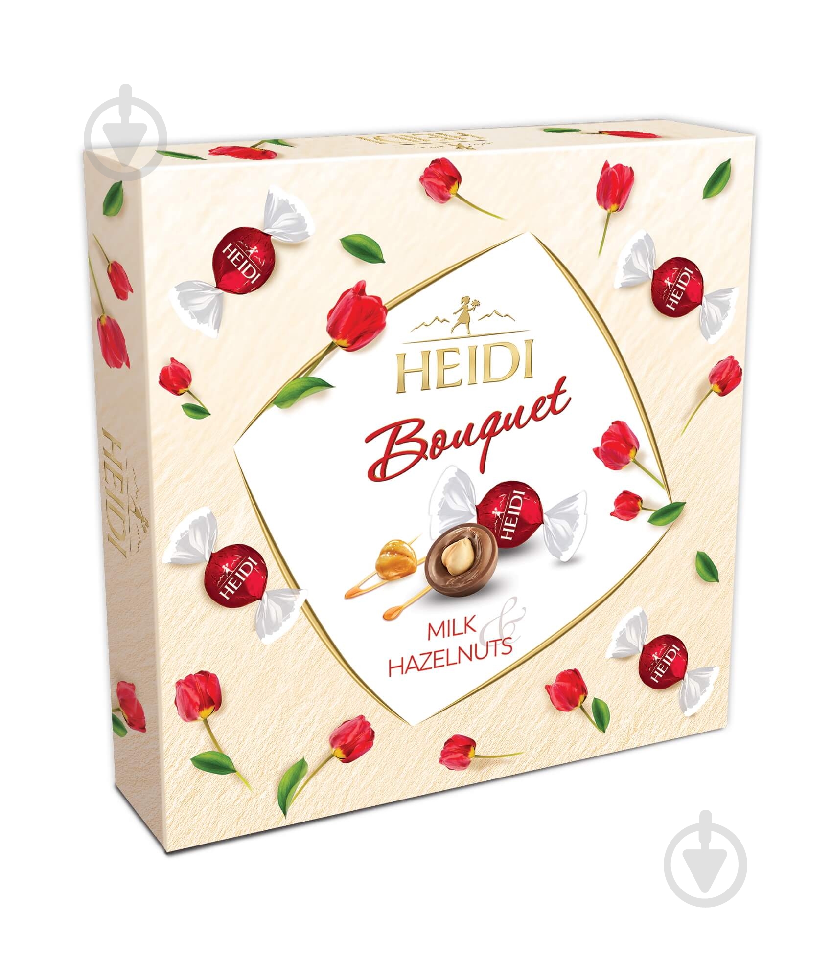 Шоколадные конфеты ТМ Heidi Bouquet Hazelnuts 220 г - фото 1 Шоколадные конфеты ТМ Heidi Bouquet Hazelnuts 220 г - фото 1