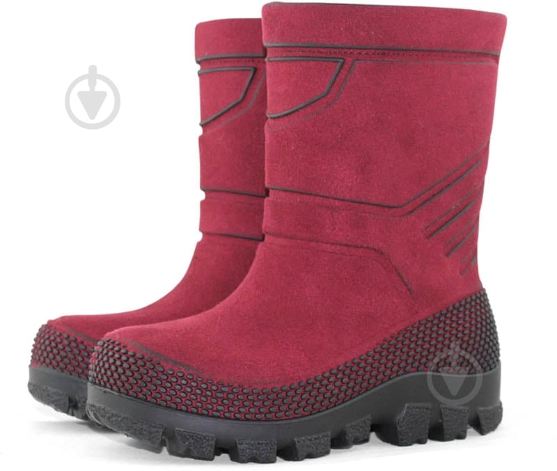 Сапоги унисекс Alisa Line HUSKY р.31 бордовый - фото 1