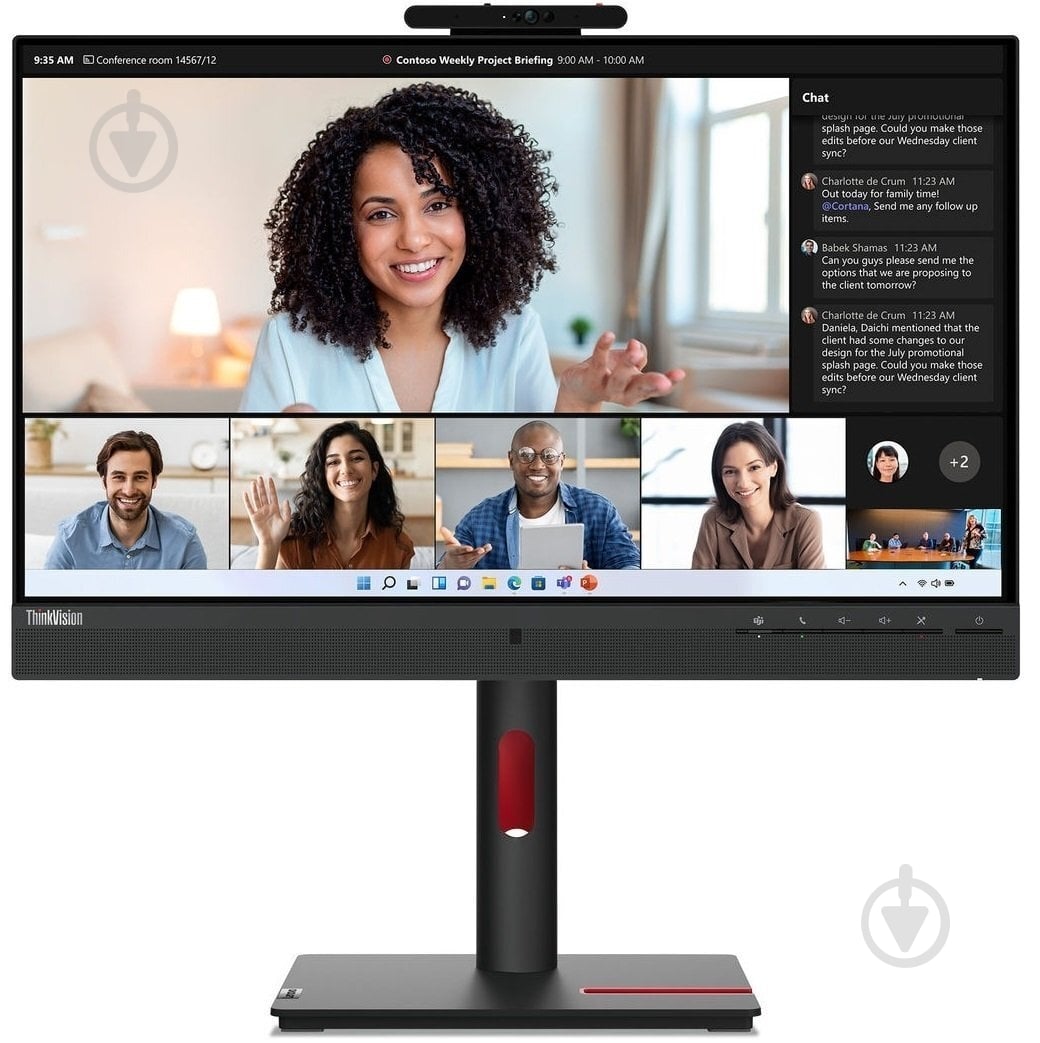 Монитор Lenovo ThinkVision T27hv-30 27" (63D6UAT3UA) - фото 3