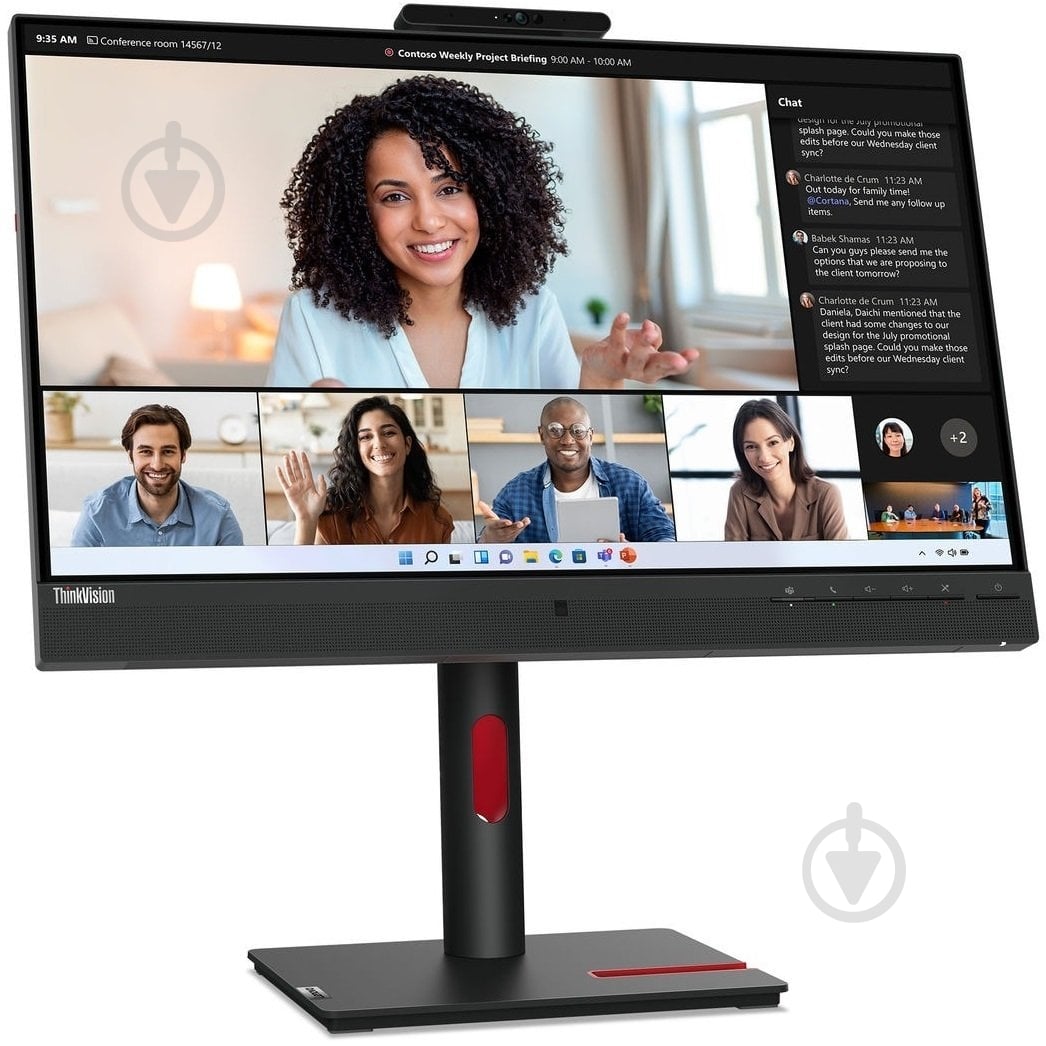 Монитор Lenovo ThinkVision T27hv-30 27" (63D6UAT3UA) - фото 2