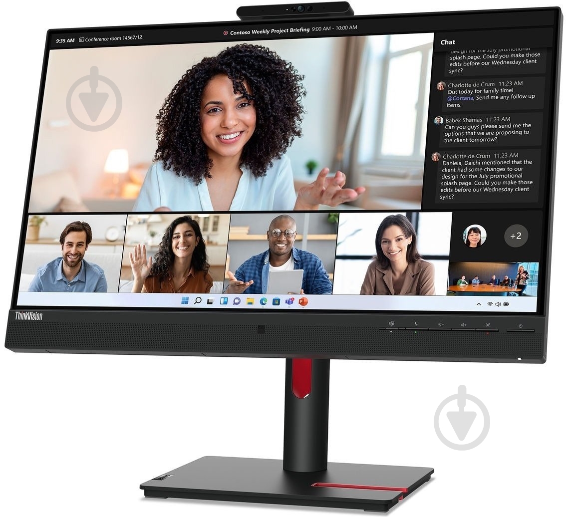 Монитор Lenovo ThinkVision T27hv-30 27" (63D6UAT3UA) - фото 4