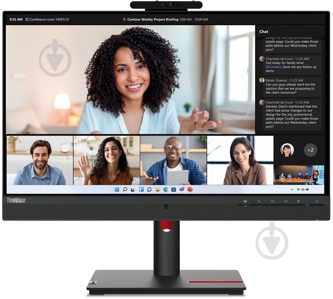 Монитор Lenovo ThinkVision T27hv-30 27" (63D6UAT3UA) - фото 1