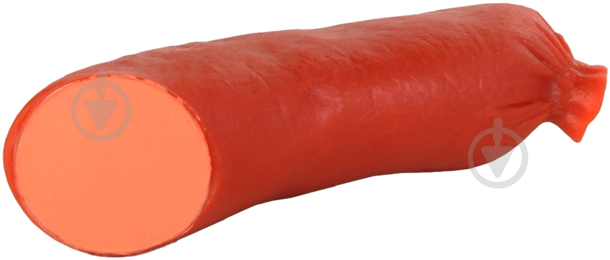 Игрушка для собак Trixie Сарделька со звуком 15 см 3465 - фото 1