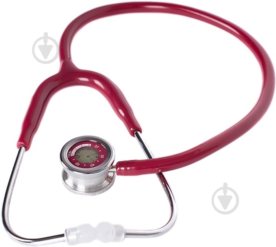 Стетоскоп MDF педиатрический с часами бордовый 740С-17 - фото 1 Стетоскоп MDF педиатрический с часами бордовый 740С-17 - фото 1