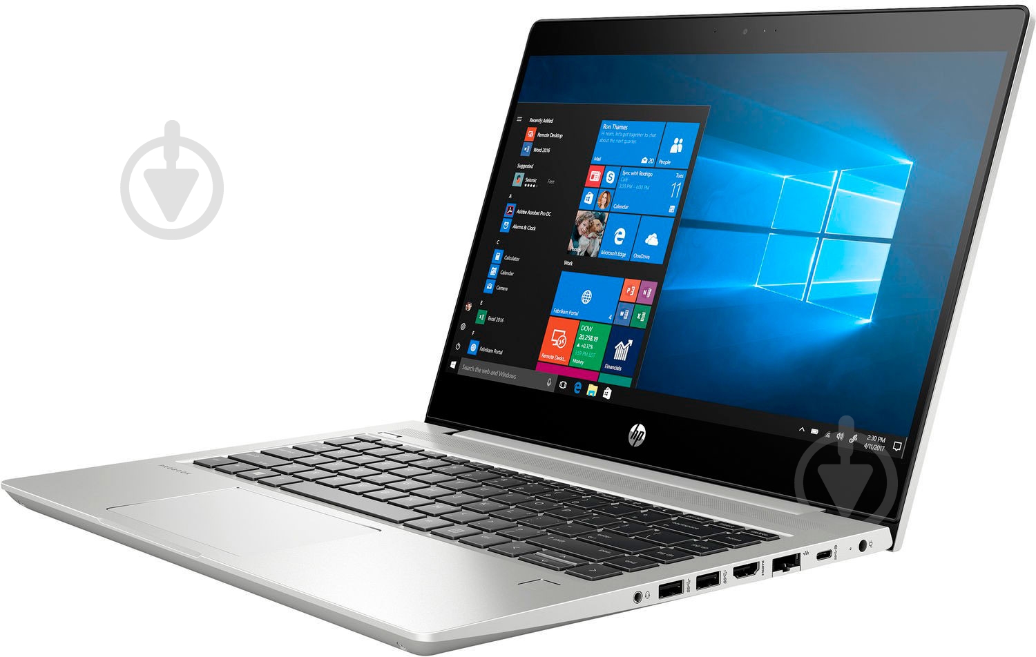 Ноутбук HP ProBook 445R G6 14" (7DD91EA) pike silver - фото 3