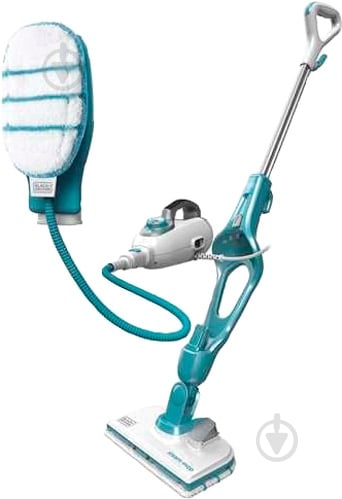 Паровая швабра Black+Decker SteamMop + SteamMitt 11 в 1 FSMH13101SM - фото 2
