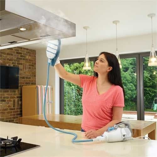 Паровая швабра Black+Decker SteamMop + SteamMitt 11 в 1 FSMH13101SM - фото 7